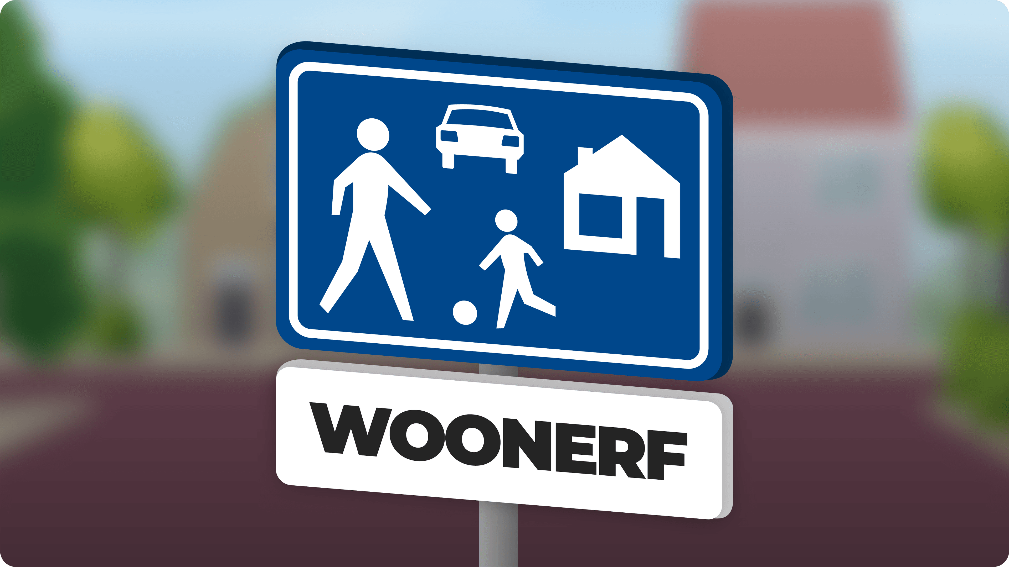 Woonerf: snelheid, voorrang en parkeren uitgelegd