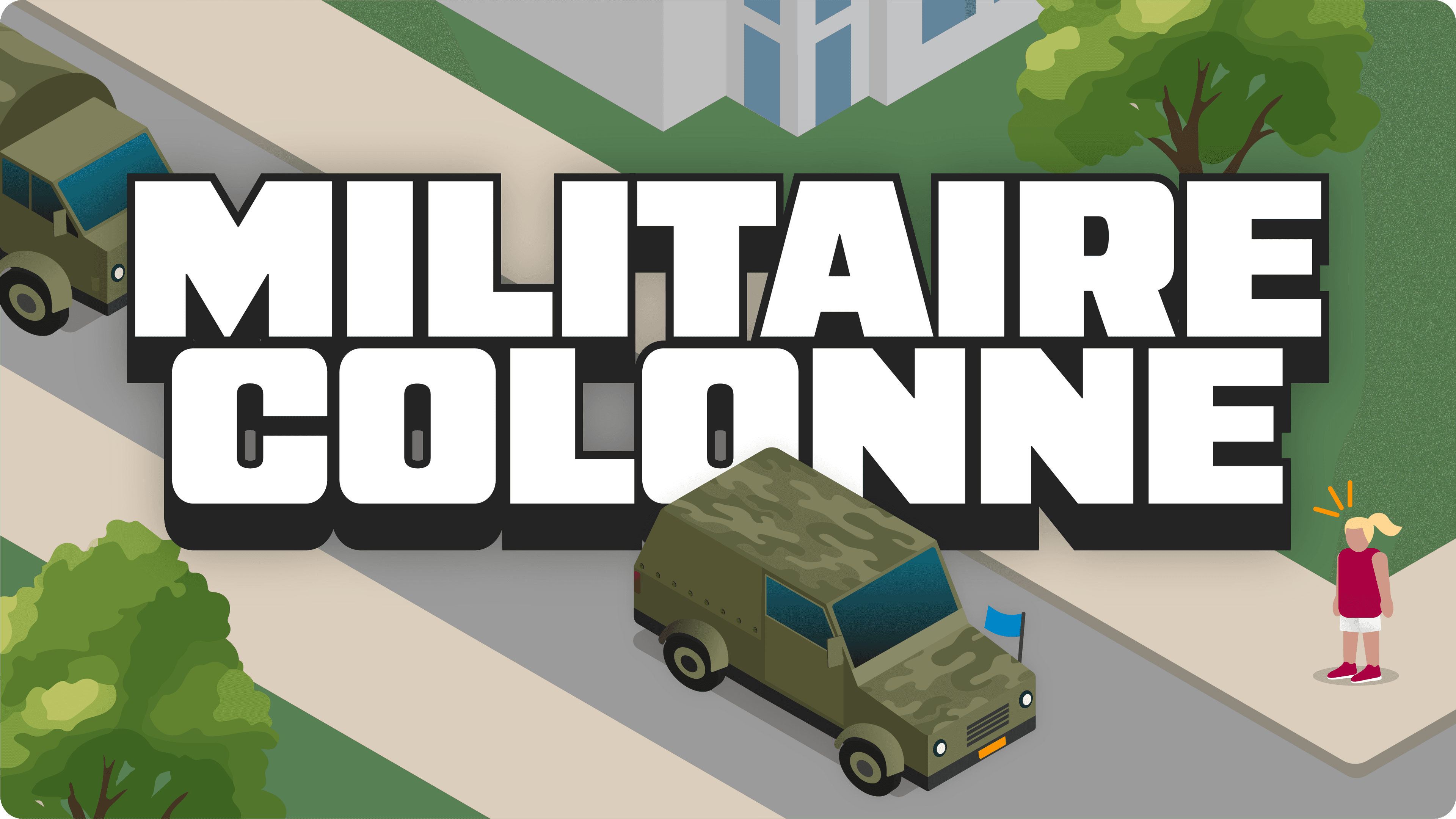 Militaire colonne in het verkeer: de regels die jij moet kennen