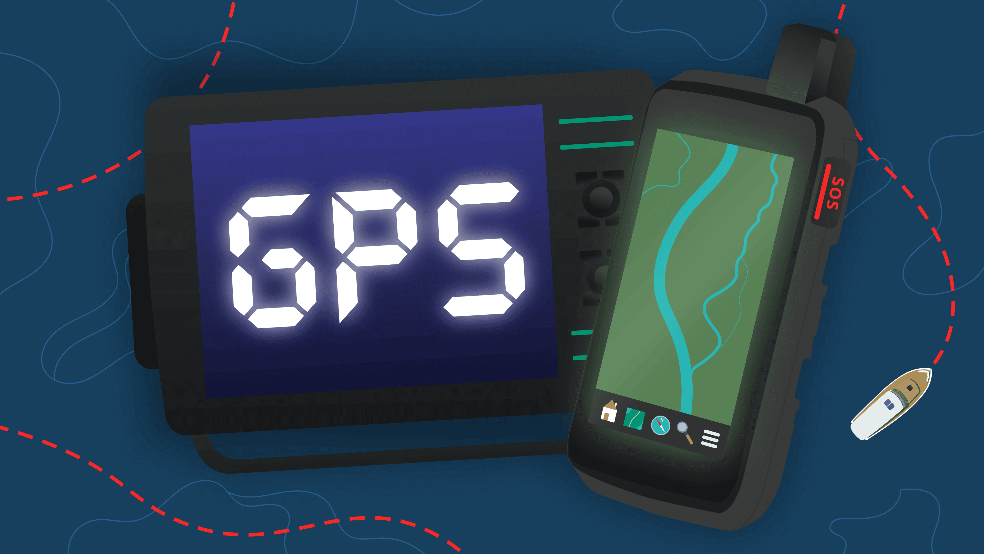 Afkortingen van de GPS uitgelegd voor het vaarbewijs 2